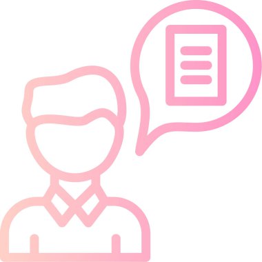 iş simgesi vektör illüstrasyonu