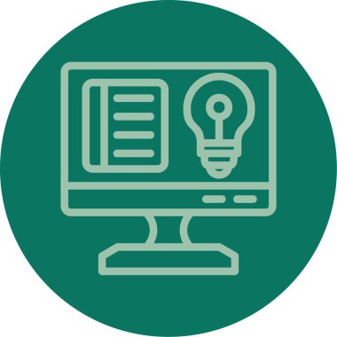 bilgisayar simgesi, vektör illüstrasyonu