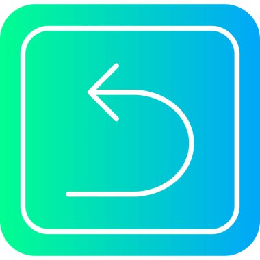 Ok simgesi, basit vektör tasarımı