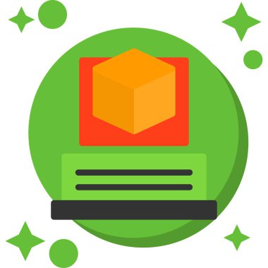 Bilgisayar. Web simgesi basit illüstrasyon