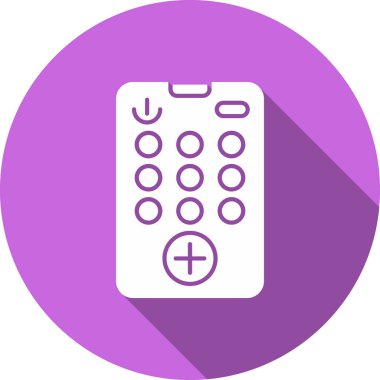 Uzaktan kumanda simge vektör çizim