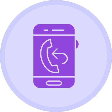 Cep telefonu. Basit illüstrasyon