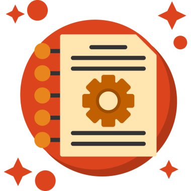 Teçhizat Web simgesi basit illüstrasyon