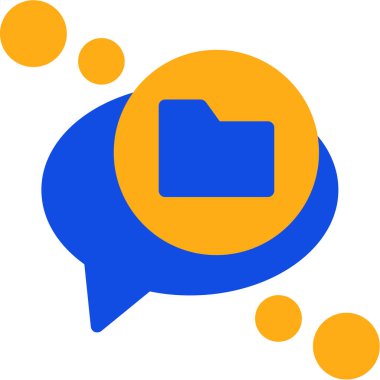 Konuşma balonu. Basit resimleme