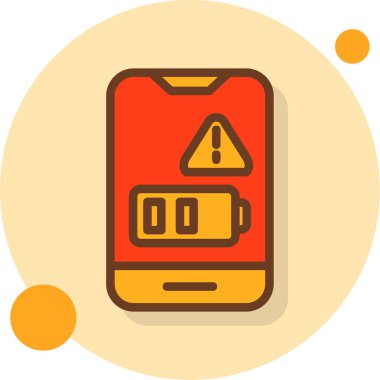 Cep telefonu. Basit resimleme