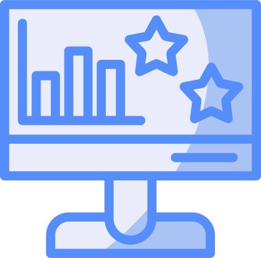 iş grafiği ikon vektör illüstrasyon tasarımı