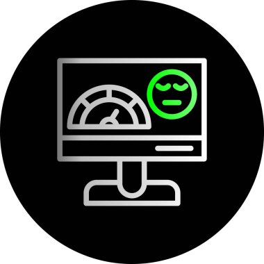 seo modern simgesinin vektör illüstrasyonu