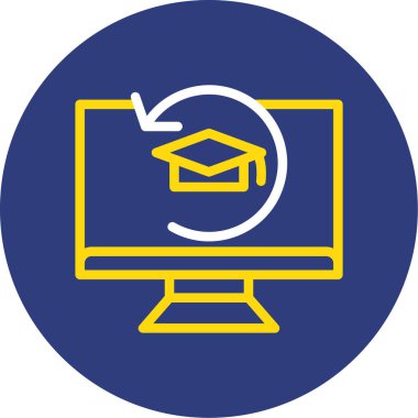 dizüstü bilgisayar simgesi, vektör illüstrasyonu