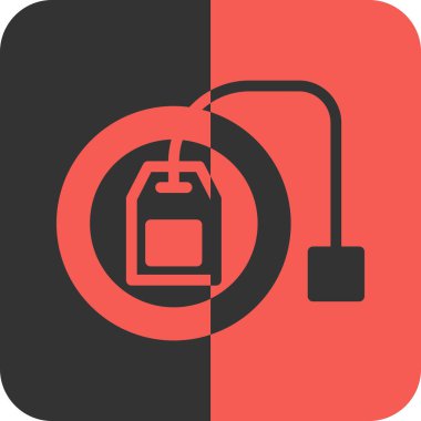 Bir gaz simgesinin vektör illüstrasyonu