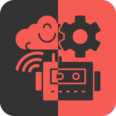 Bulut hesaplama tasarımı, vektör illüstrasyonu 10 grafik