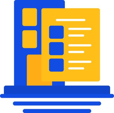 dosya dosya belgesi simgesi düz biçimli