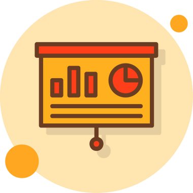 analitik grafik çizelgesi simgesi - taslak biçimi