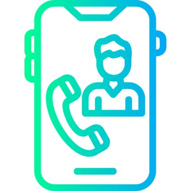 Cep telefonu. Basit resimleme