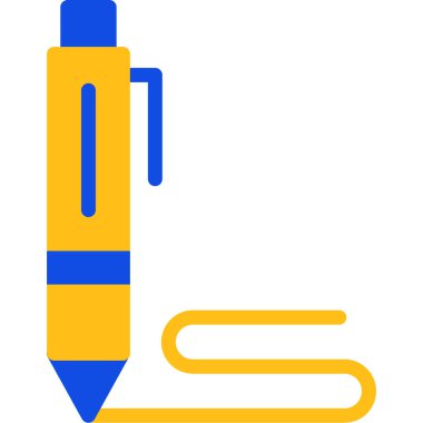 Kalem. Web simgesi basit tasarım