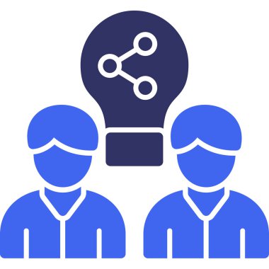 insanlar simge vektör illüstrasyonu