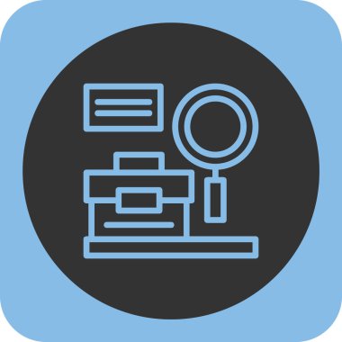 vektör lcd simgesi illüstrasyonu