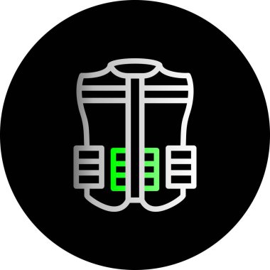 Seo simgesi olan seo modern simgenin vektör illüstrasyonu