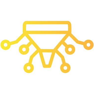 ağ paylaşım simgesi çizimi