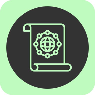 seo modern simgesinin vektör illüstrasyonu