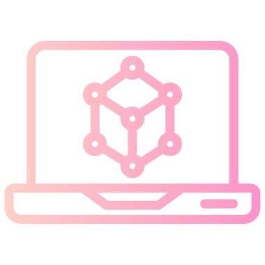 Ağ web simge vektör çizim