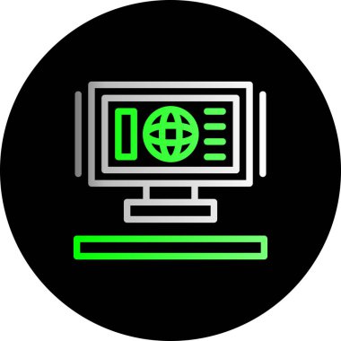 vektör izleyici simgesi illüstrasyonu