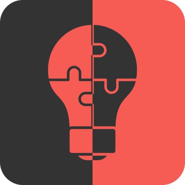 Ampul Simgesi, Vektör illüstrasyonu