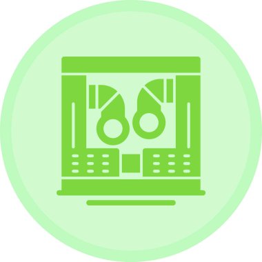 seo modern simgesinin vektör illüstrasyonu