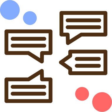 Sohbet yorum mesajı simgesi