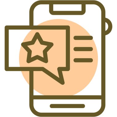 cep telefonu ikonu vektör illüstrasyonu