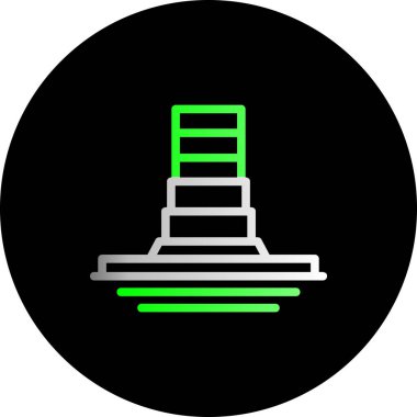 seo modern simgesinin vektör illüstrasyonu