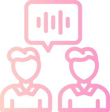 İnsan simgesinin vektör illüstrasyonu