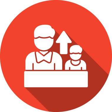 iş simgesi vektör illüstrasyonu