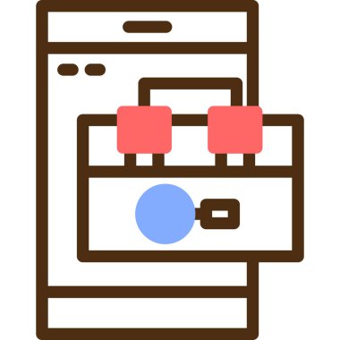 mobil uygulama. Basit resimleme