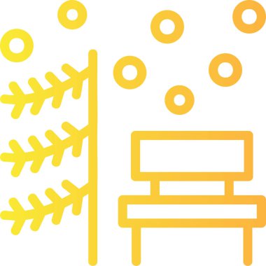 Modern bir simgenin vektör illüstrasyonu