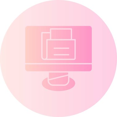 seo modern simgesinin vektör illüstrasyonu