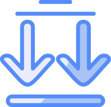 Ok. Web simgesi basit illüstrasyon