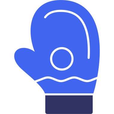 Ampul ikonu olan bir el. vektör illüstrasyonu