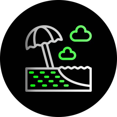 vektör Bulut simgesi illüstrasyonu