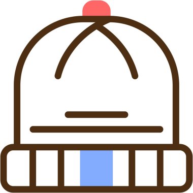 Dondurma. Web simgesi vektör illüstrasyonu