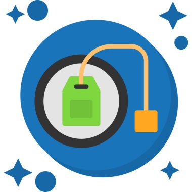 Bomba ikonu düz stil.