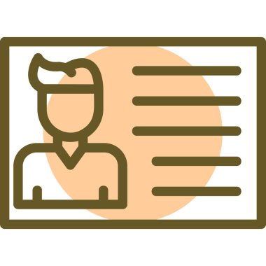 Modern simgenin vektör illüstrasyonu