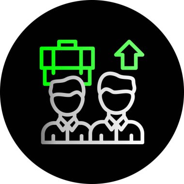 İnsan simgesinin vektör illüstrasyonu