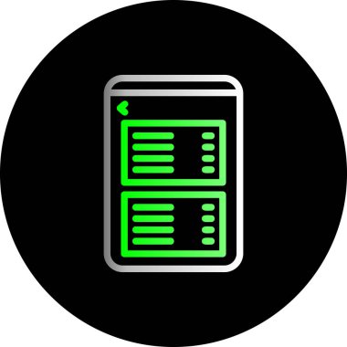 seo modern simgesinin vektör illüstrasyonu