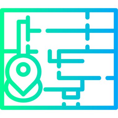 belge simgesi ve vektör illüstrasyonu beyaz arkaplanda izole edildi