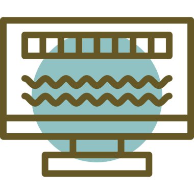 seo modern simgesinin vektör illüstrasyonu