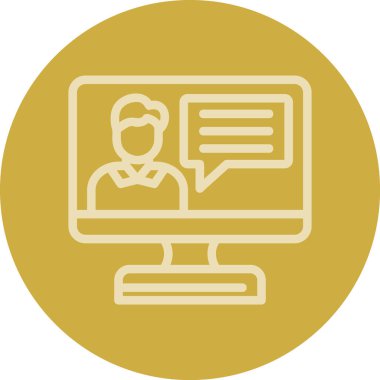 dizüstü bilgisayar simgesi, vektör illüstrasyonu