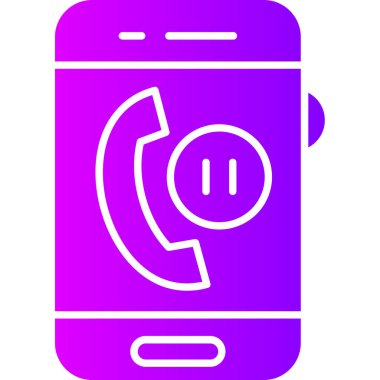 Akıllı telefonun modern vektör çizimi