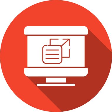 Seo simgesinin vektör illüstrasyonu