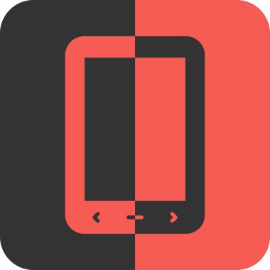 Smartphone Simgesi, vektör illüstrasyonu