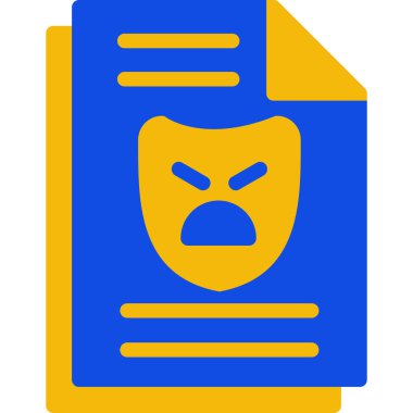 klasörün vektör çizimi